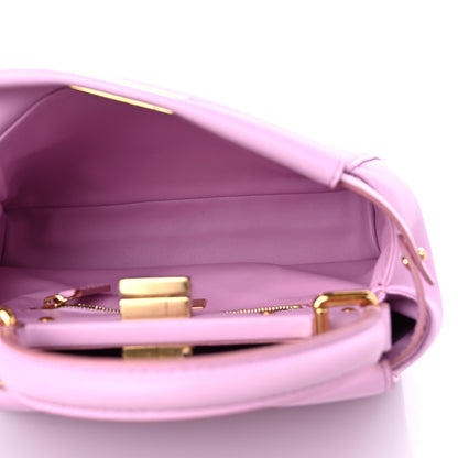 Fendi Nappa Stacked Bar Mini Peekaboo Iconic Satchel Lavanda 5 of 11