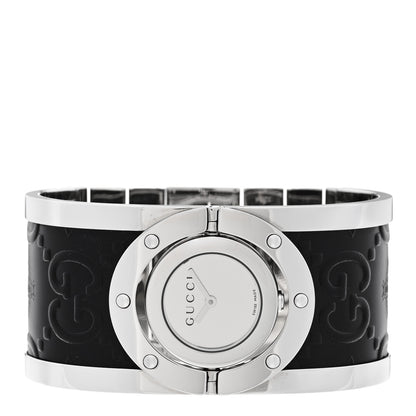 Gucci Stainless Steel Calfskin 33mm Twirl Quartz Watch 2 of 4