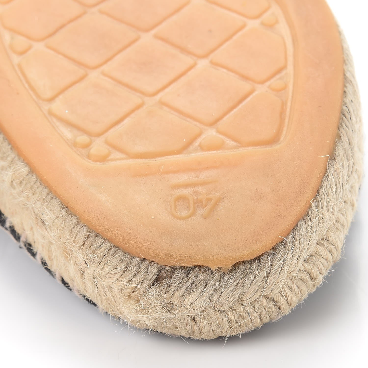 Chanel Suede Pearl CC Espadrilles 40 Black 16 of 18