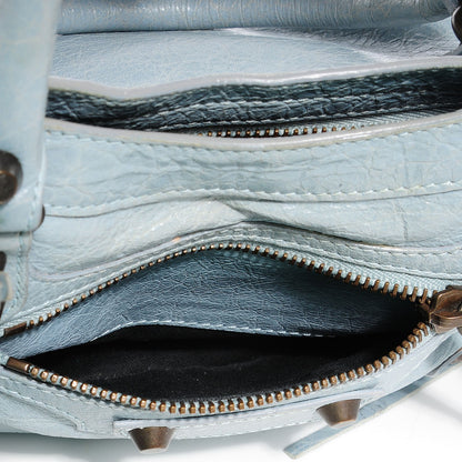 Balenciaga Agneau Classic Hardware Mini City Bleu Acier Ciel 14 of 20