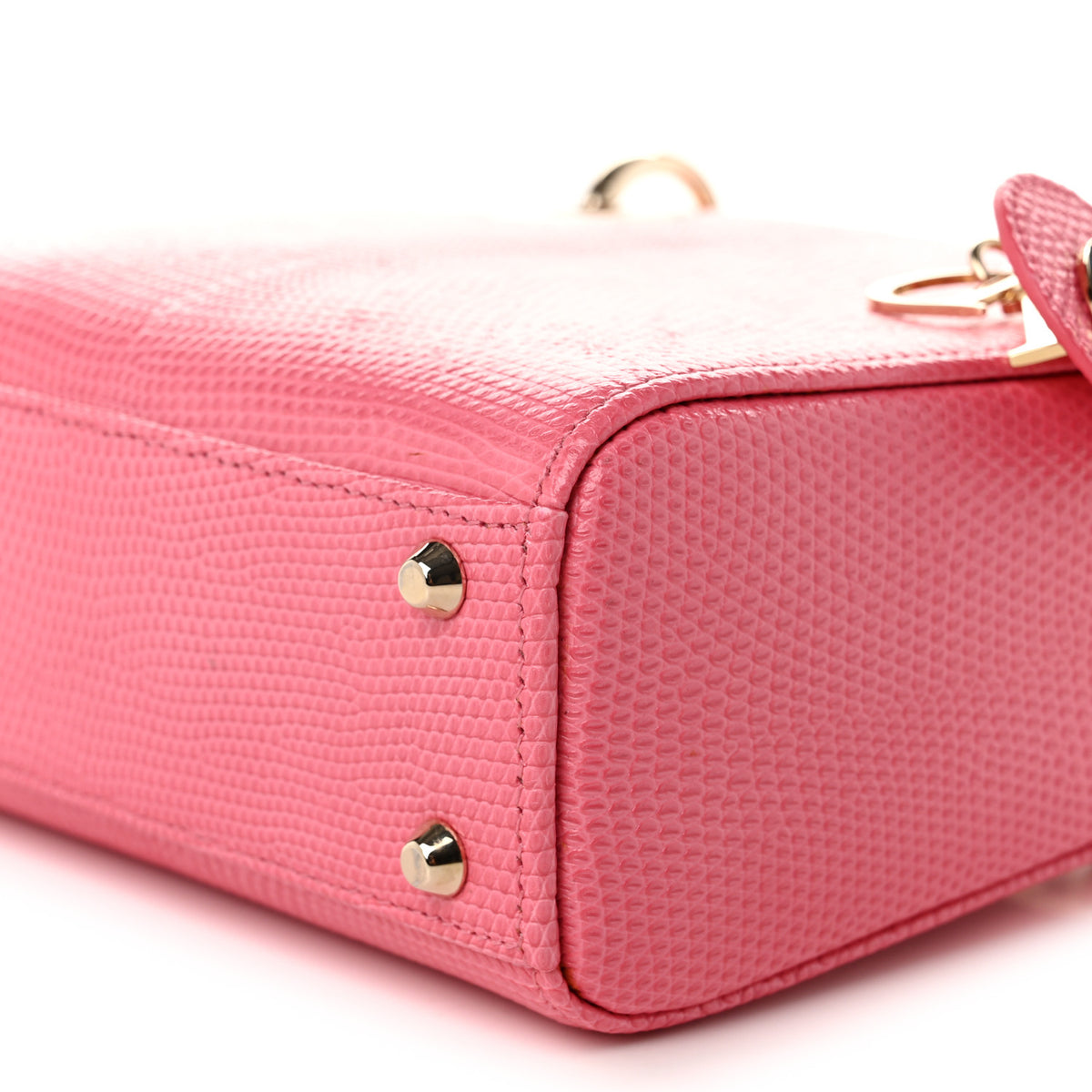 Christian Dior Lizard Mini Lady Dior Pink 10 of 11