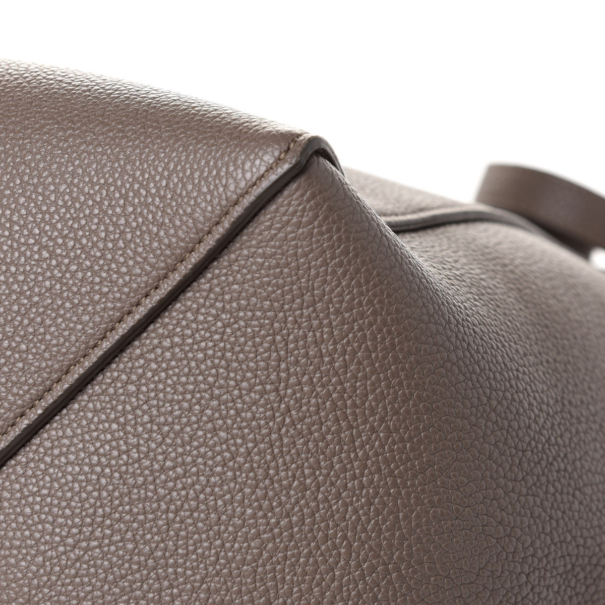 Celine Soft Grained Calfskin Small Belt Cabas Phantom Taupe 10 of 12