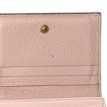 Gucci Cellarius Calfskin Blind for Love Animalier Card Case Perfect Pink 8 of 9