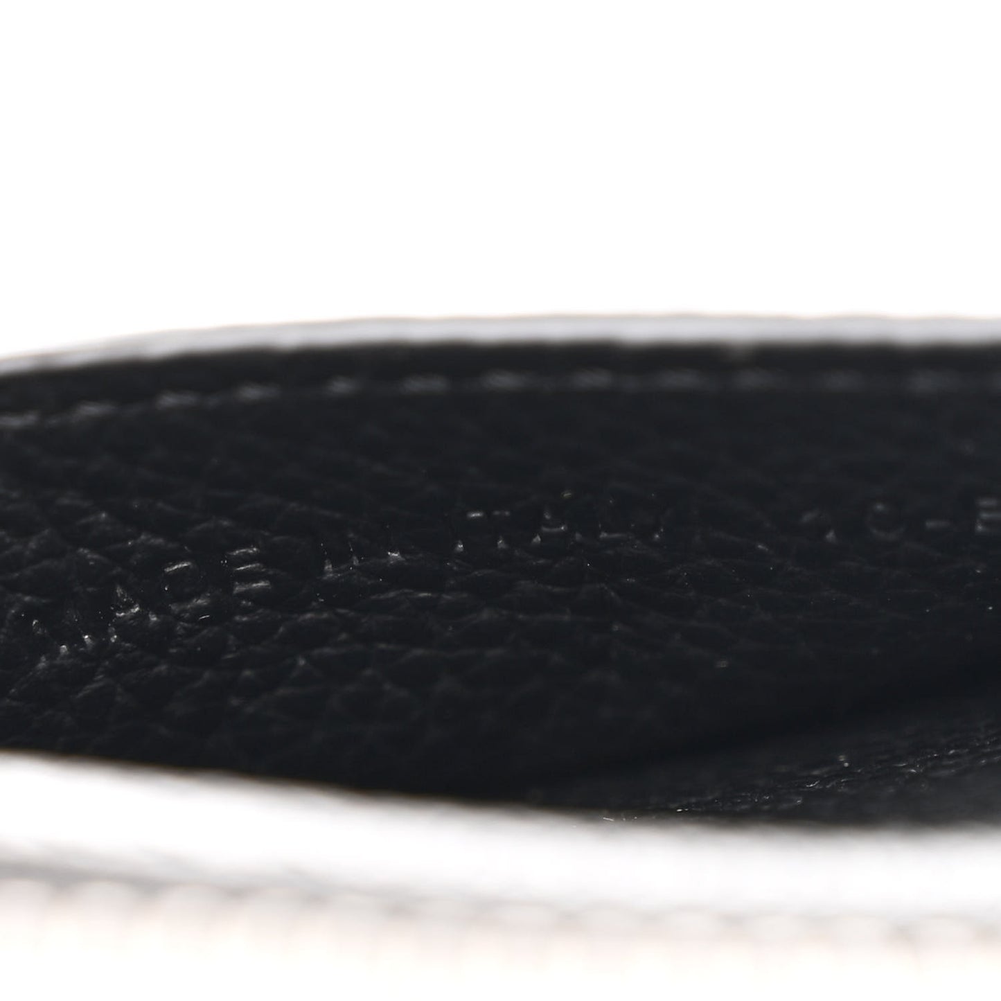 Grained Calfskin Double Zip Crossbody Black