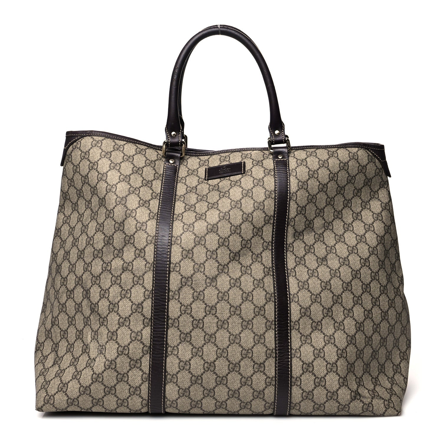Gucci GG Plus Monogram Medium Joy Tote Dark Brown 1 of 12