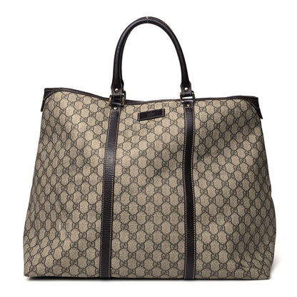 Gucci GG Plus Monogram Medium Joy Tote Dark Brown 1 of 12