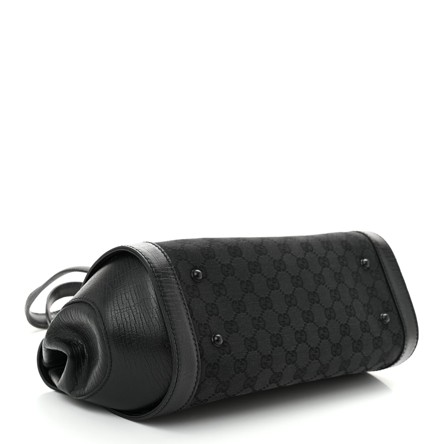 Monogram Bamboo Bullet Bag Black