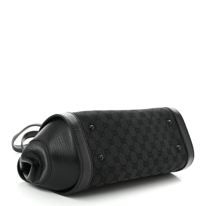 Gucci Monogram Bamboo Bullet Bag Black 4 of 10