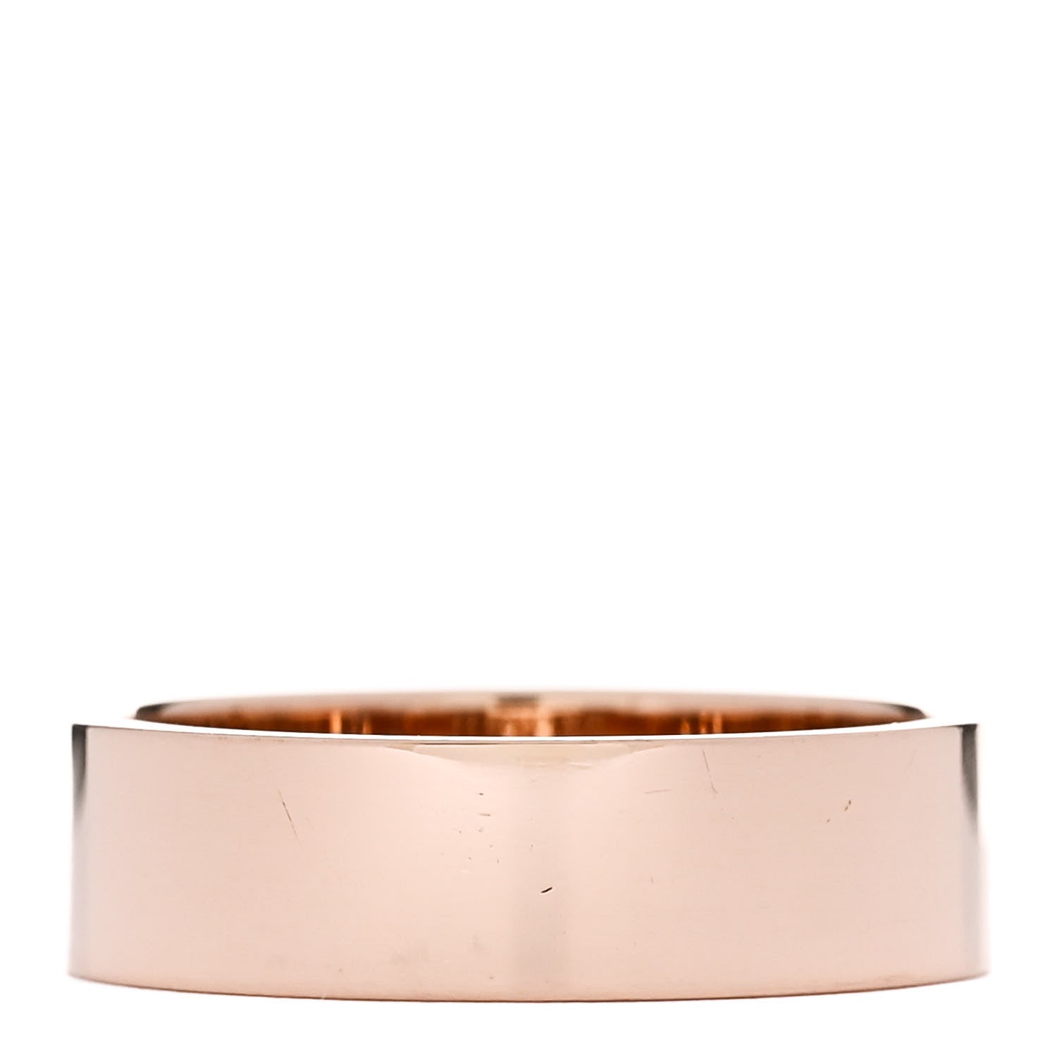 Hermes 18K Rose Gold Diamond PM H D'Ancre Ring 55 7.25 3 of 5