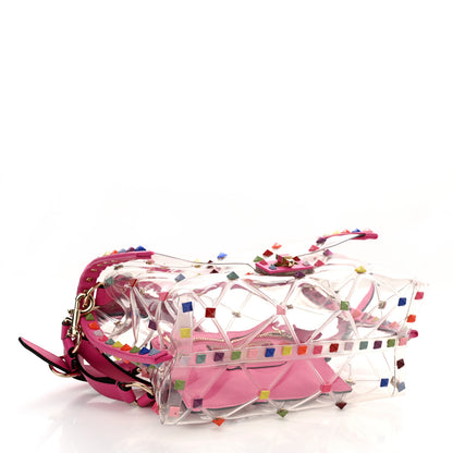 Valentino Garavani PVC Medium Candystud Top Handle Bag Multicolor 4 of 12