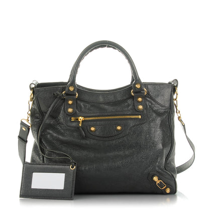 Balenciaga Agneau Giant 12 Gold Hardware Velo Gris Fossile Anthracite 1 of 7