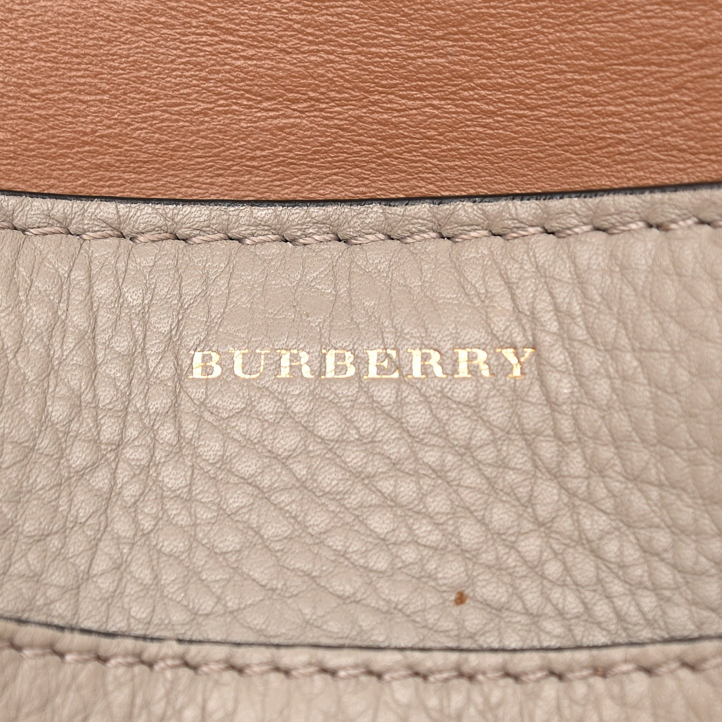 Soft Grain Calfskin Medium Belt Bag Beige Brown