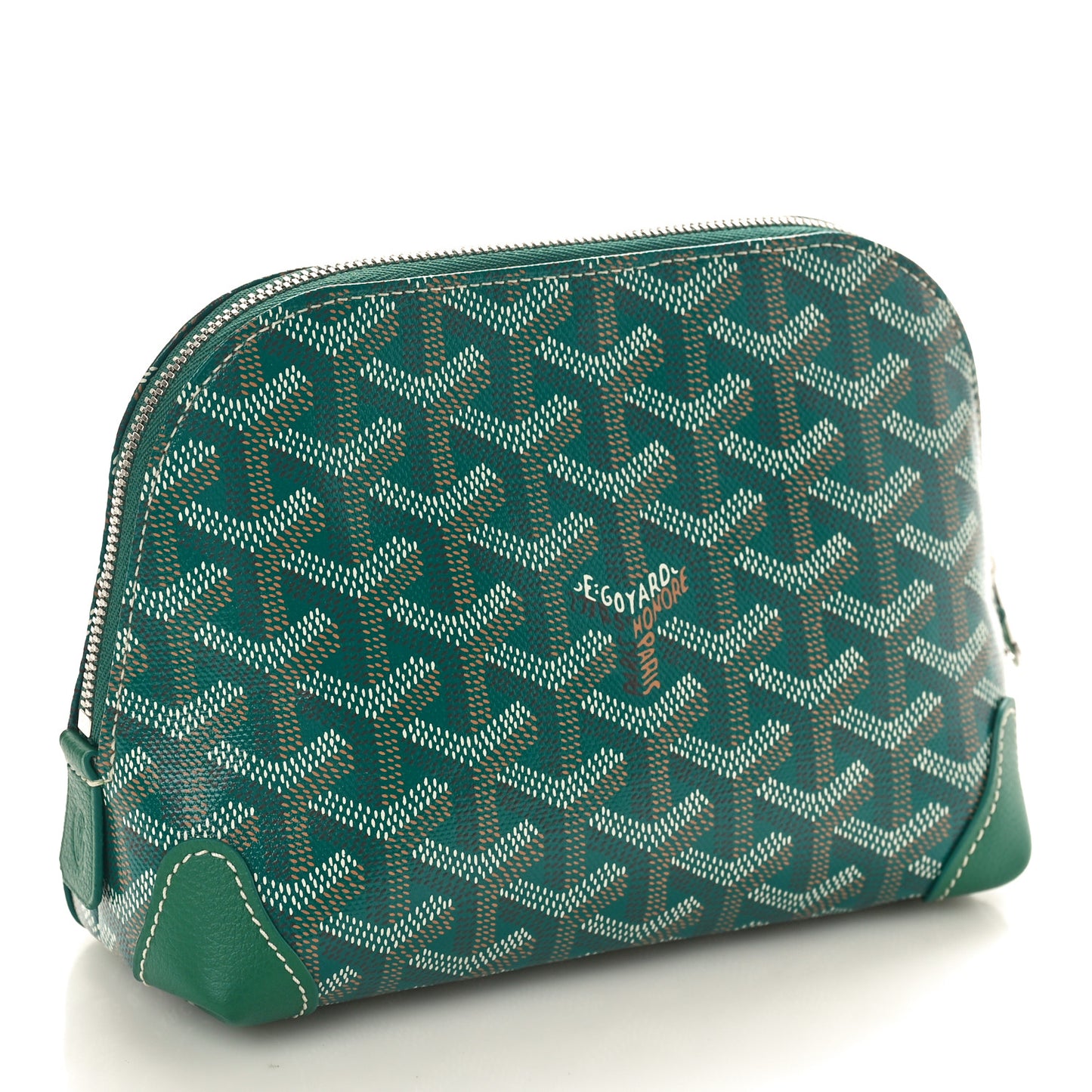 Goyardine Vendome Toiletry Pouch Green