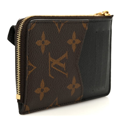 Louis Vuitton Monogram Recto Verso Card Holder Black 3 of 9