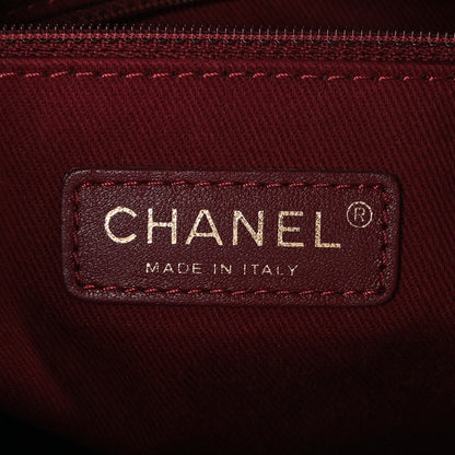 Chanel Glazed Caviar Quilted Small Shiva Tote Beige 7 of 15