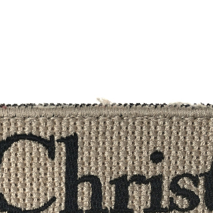 Christian Dior Canvas Embroidered Shoulder Strap Blue 7 of 8