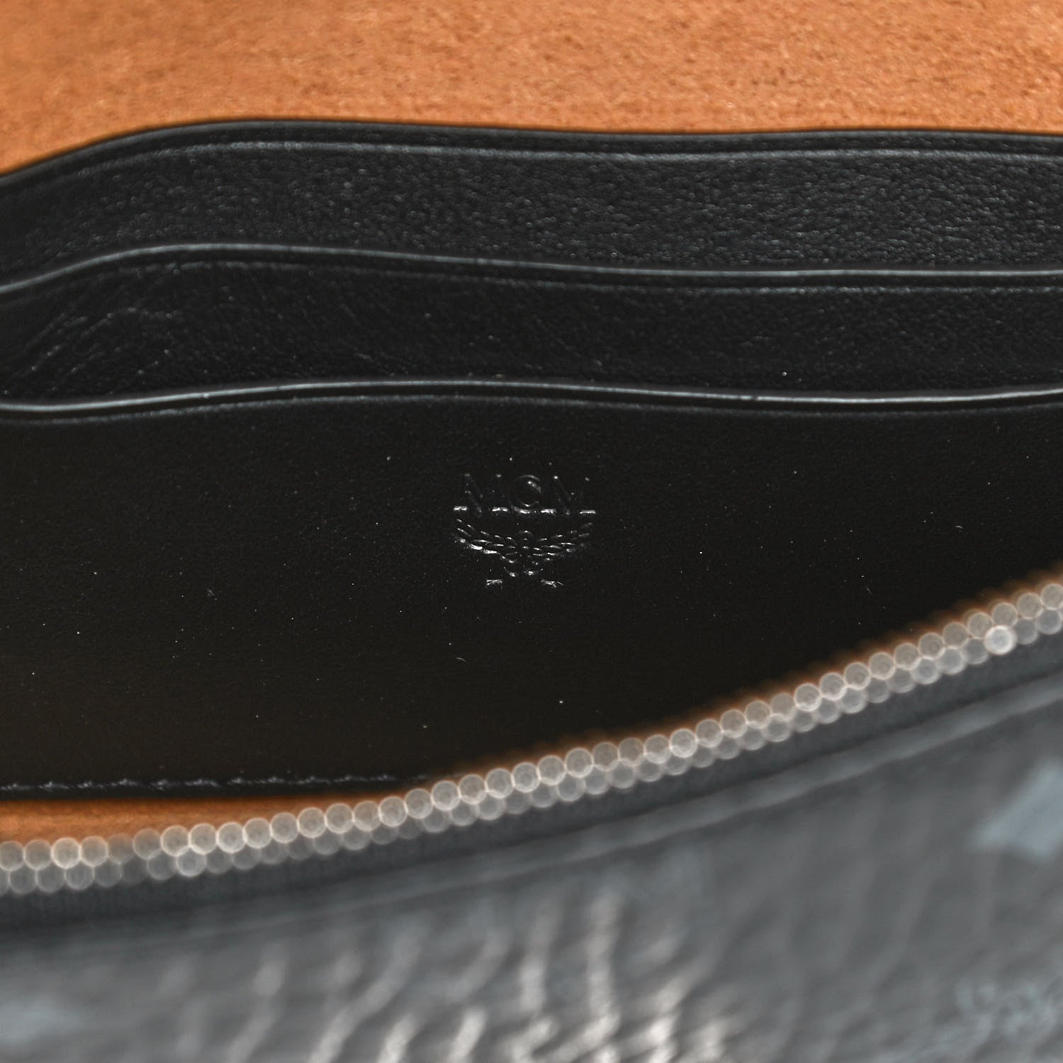 MCM Visetos Mini Tracy Crossbody Bag Black 5 of 11