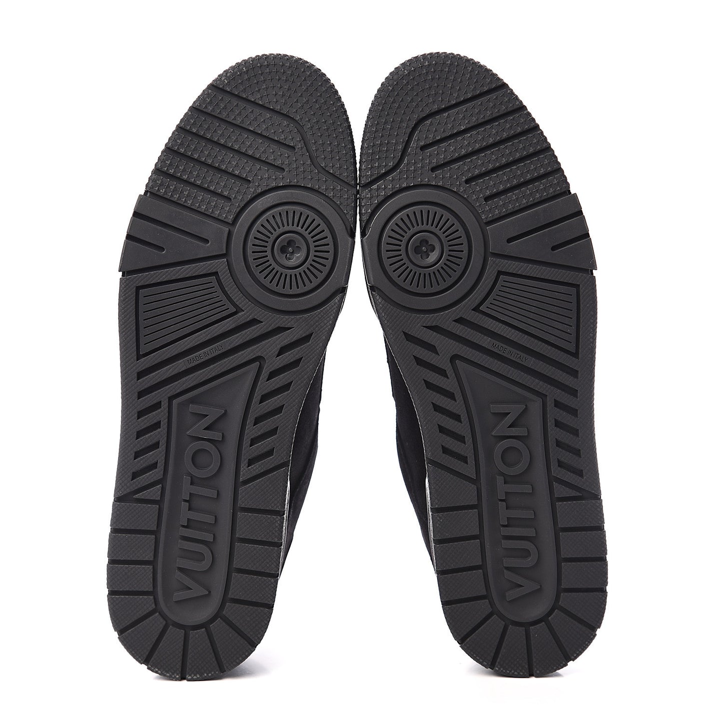 Suede Uniform Sneakers 9.5 Black