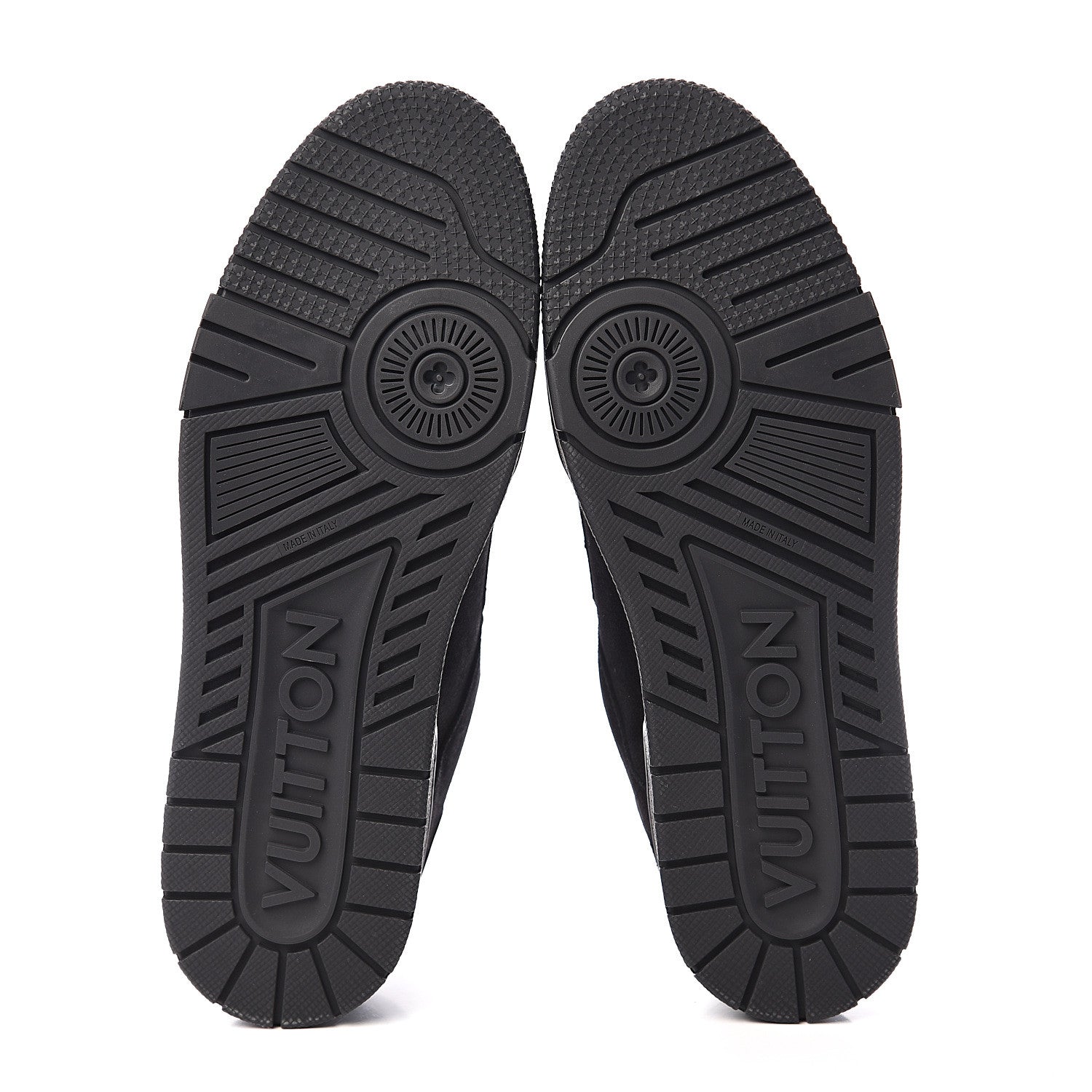 Louis Vuitton Suede Uniform Sneakers 9.5 Black 5 of 9