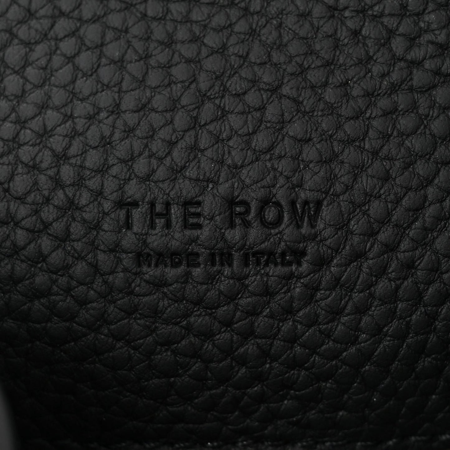 Matte Grained Calfskin Soft Margaux 12 Black