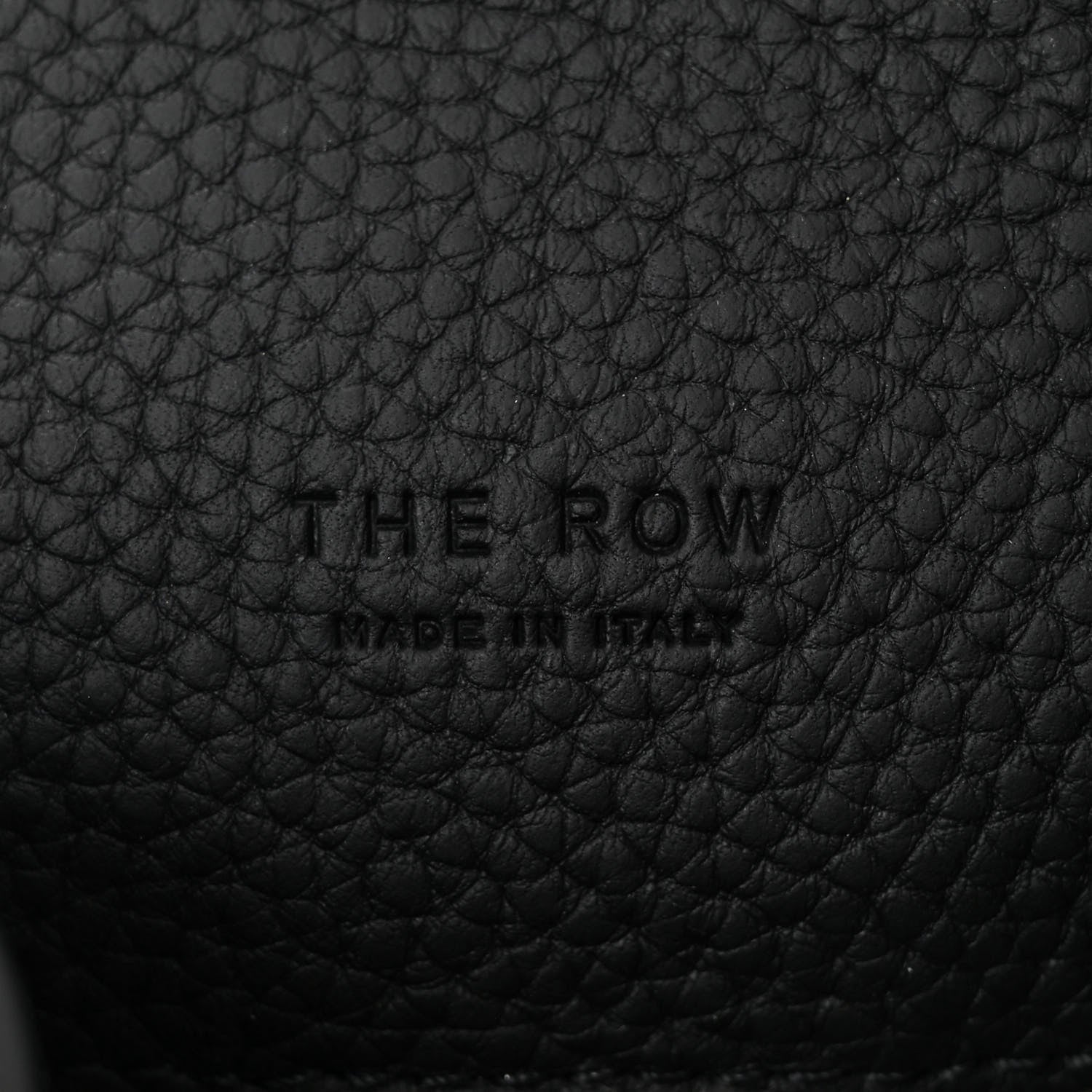The Row Matte Grained Calfskin Soft Margaux 12 Black 6 of 10