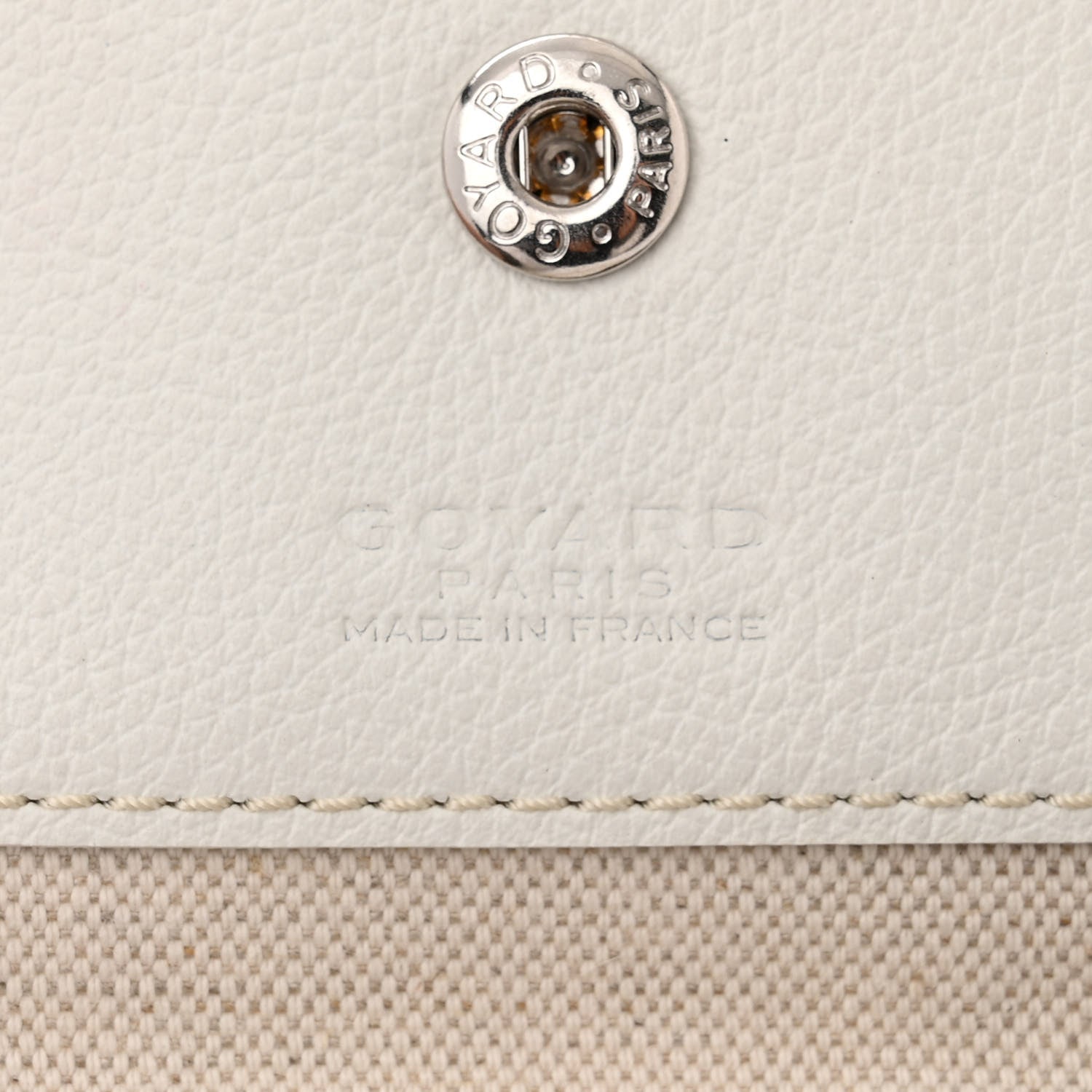 Goyard Goyardine Saint Louis GM White 7 of 12