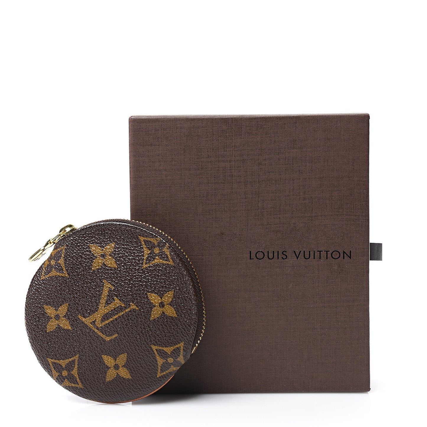 Monogram Round Coin Purse