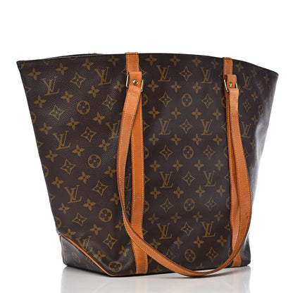 Louis Vuitton Monogram Sac Shopping Tote 3 of 12