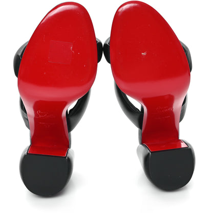 Christian Louboutin Nappa Inflama Sab 85 Sandals 37 Black 6 of 8