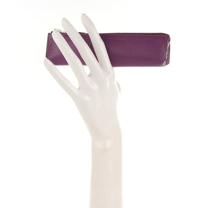 Hermes Chevre Mysore Piccolo Case Violet 2 of 8
