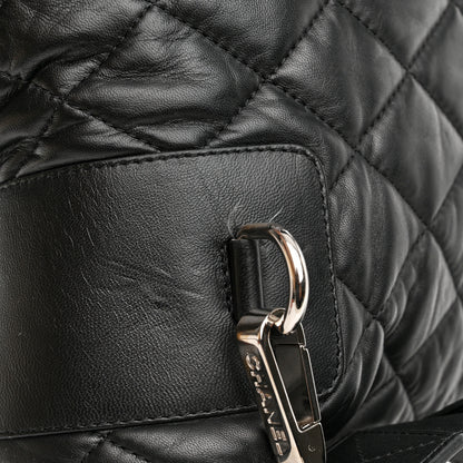 Chanel Lambskin Quilted Coco Cocoon Backpack Black 11 of 12