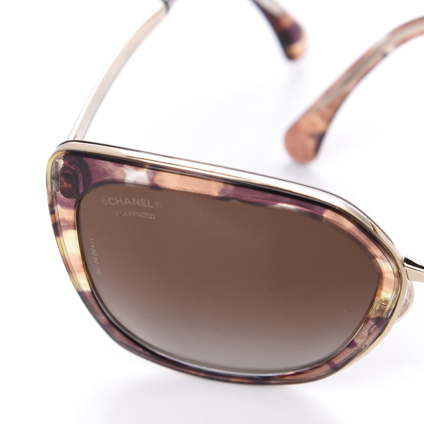 Square Fall Polarized Sunglasses 4209 Multicolor Brown