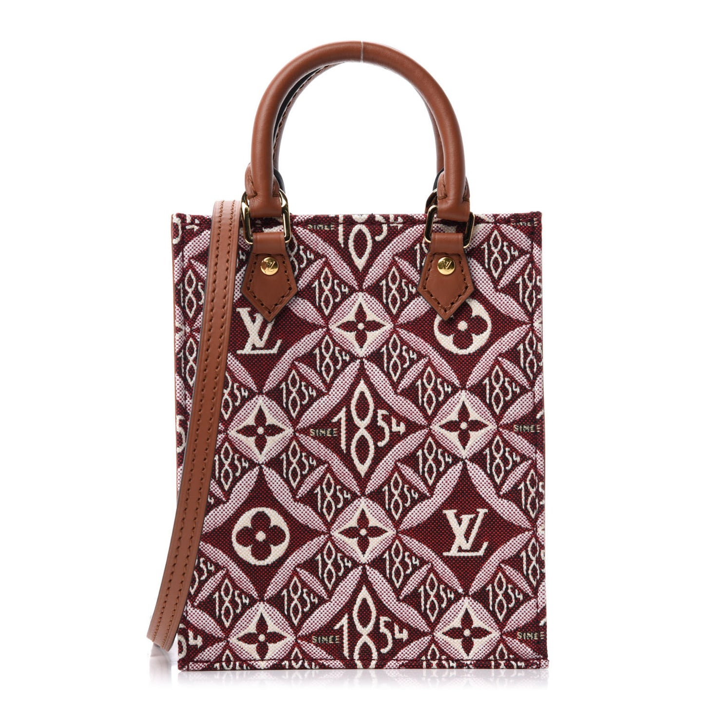 Jacquard Since 1854 Petit Sac Plat Bordeaux