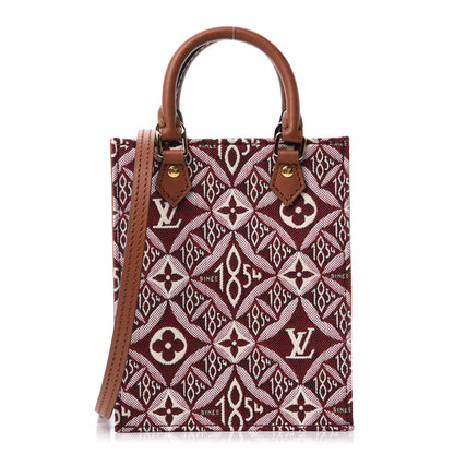Louis Vuitton Jacquard Since 1854 Petit Sac Plat Bordeaux 1 of 11