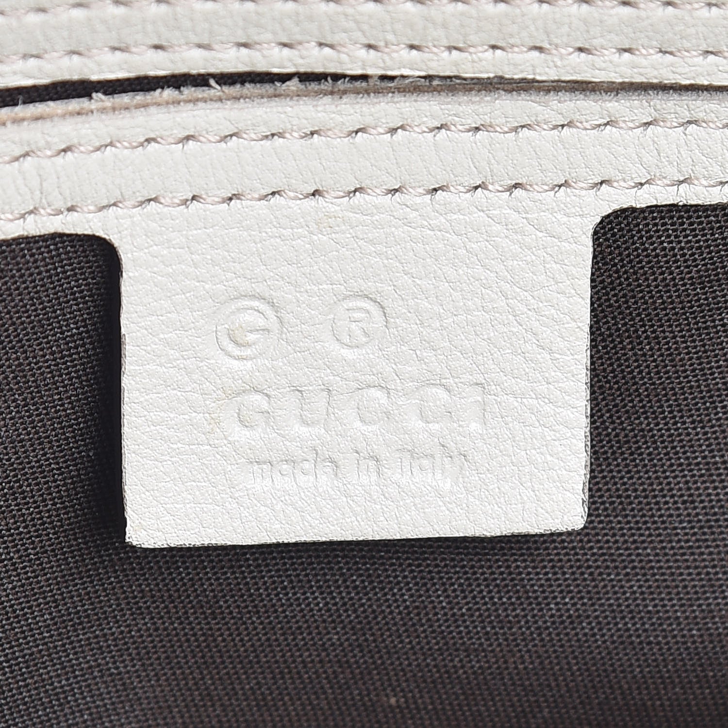 Gucci Guccissima Medium Joy Boston Off White 6 of 7