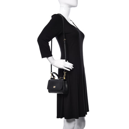 Dolce & Gabbana Dauphine Mini Miss Sicily Bag Black 2 of 8