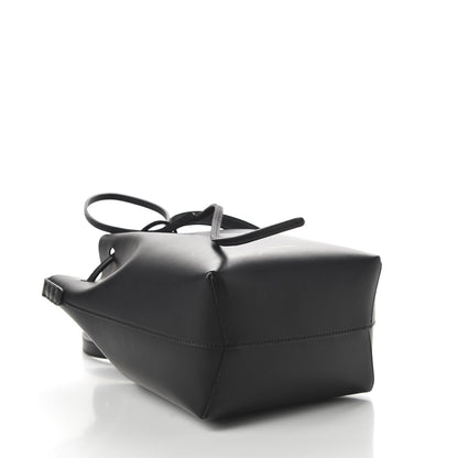 Mansur Gavriel Calfskin Mini Bucket Bag Black Flamma 4 of 9