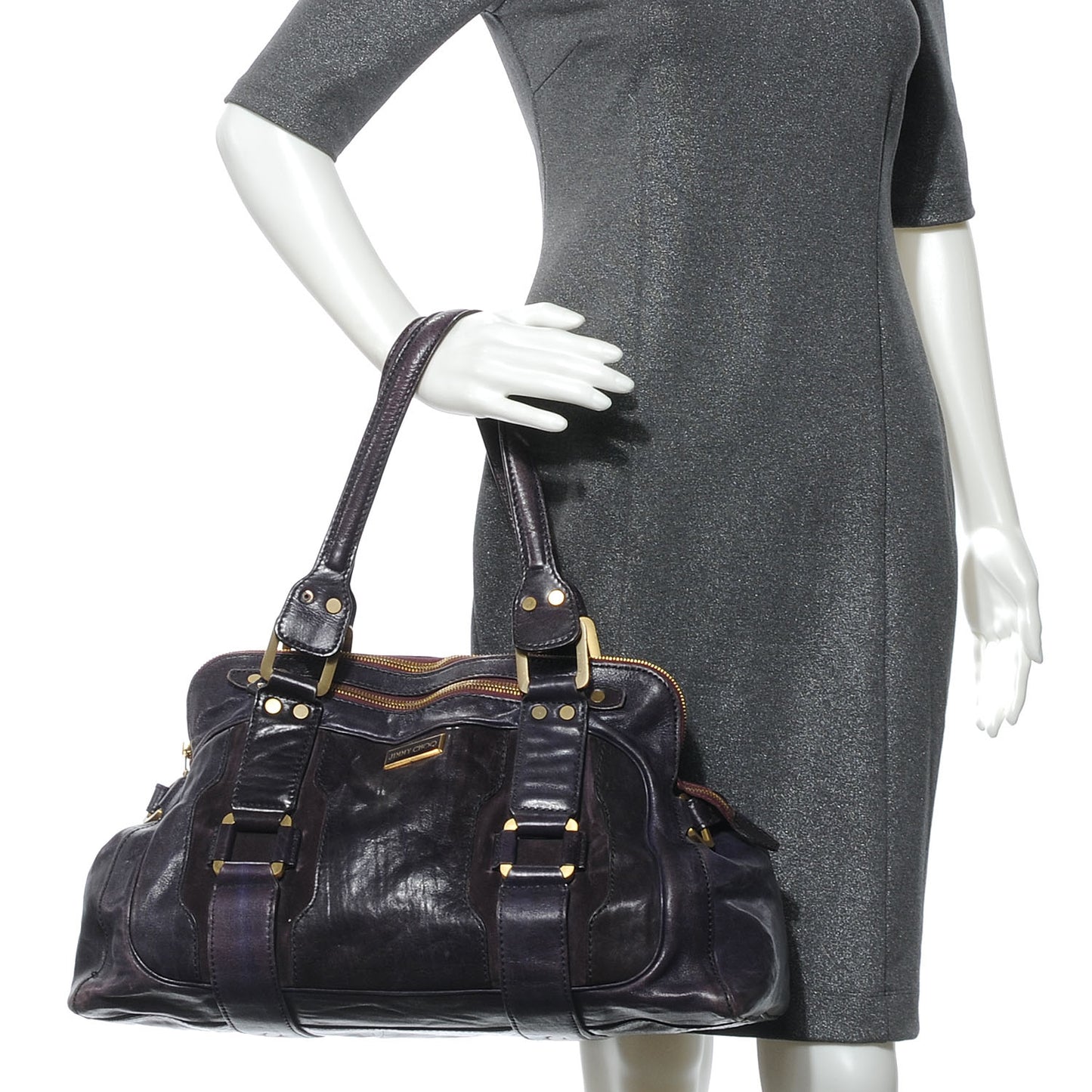Leather Suede Malena Purple