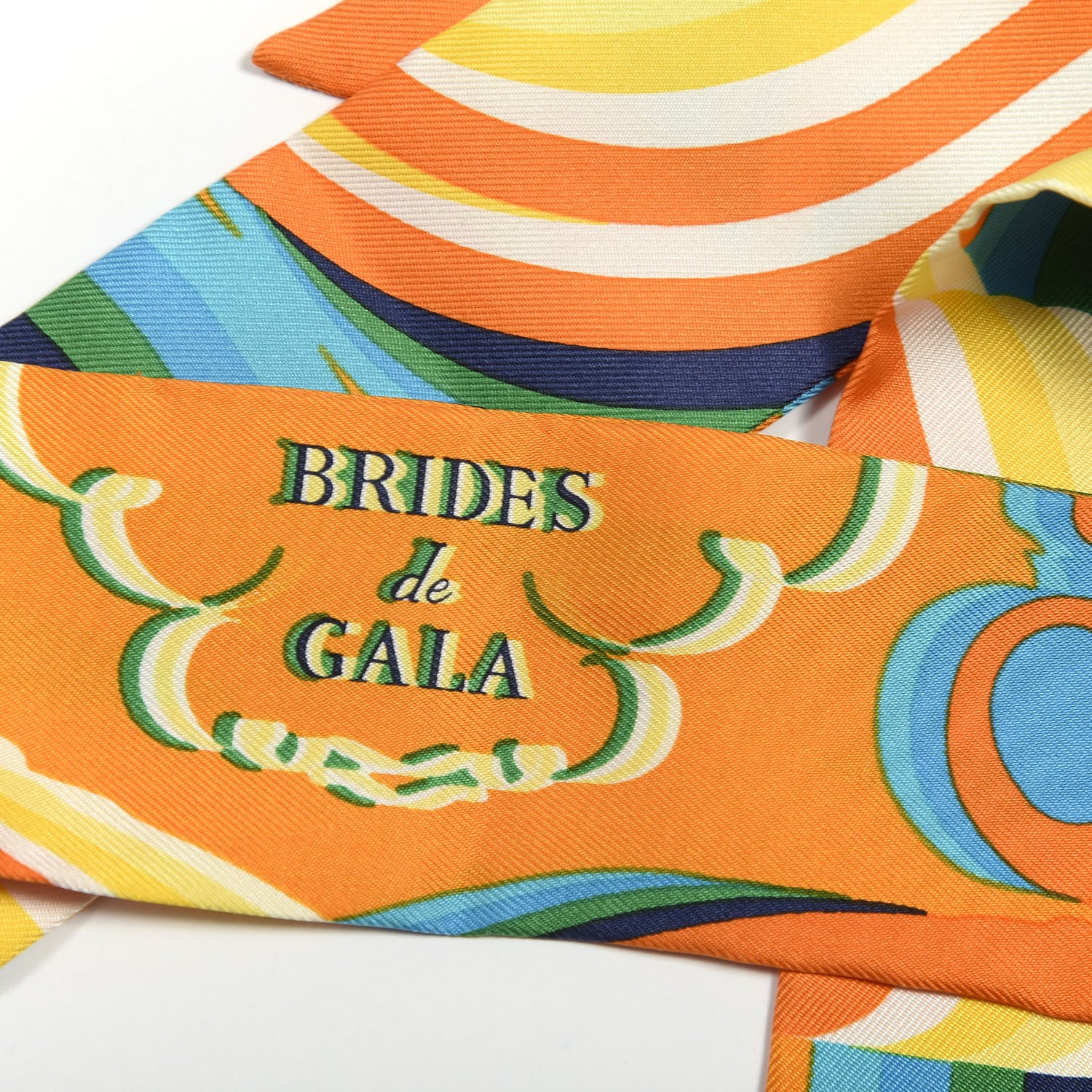 Hermes Silk Brides De Gala Shadow Twilly 5 of 6