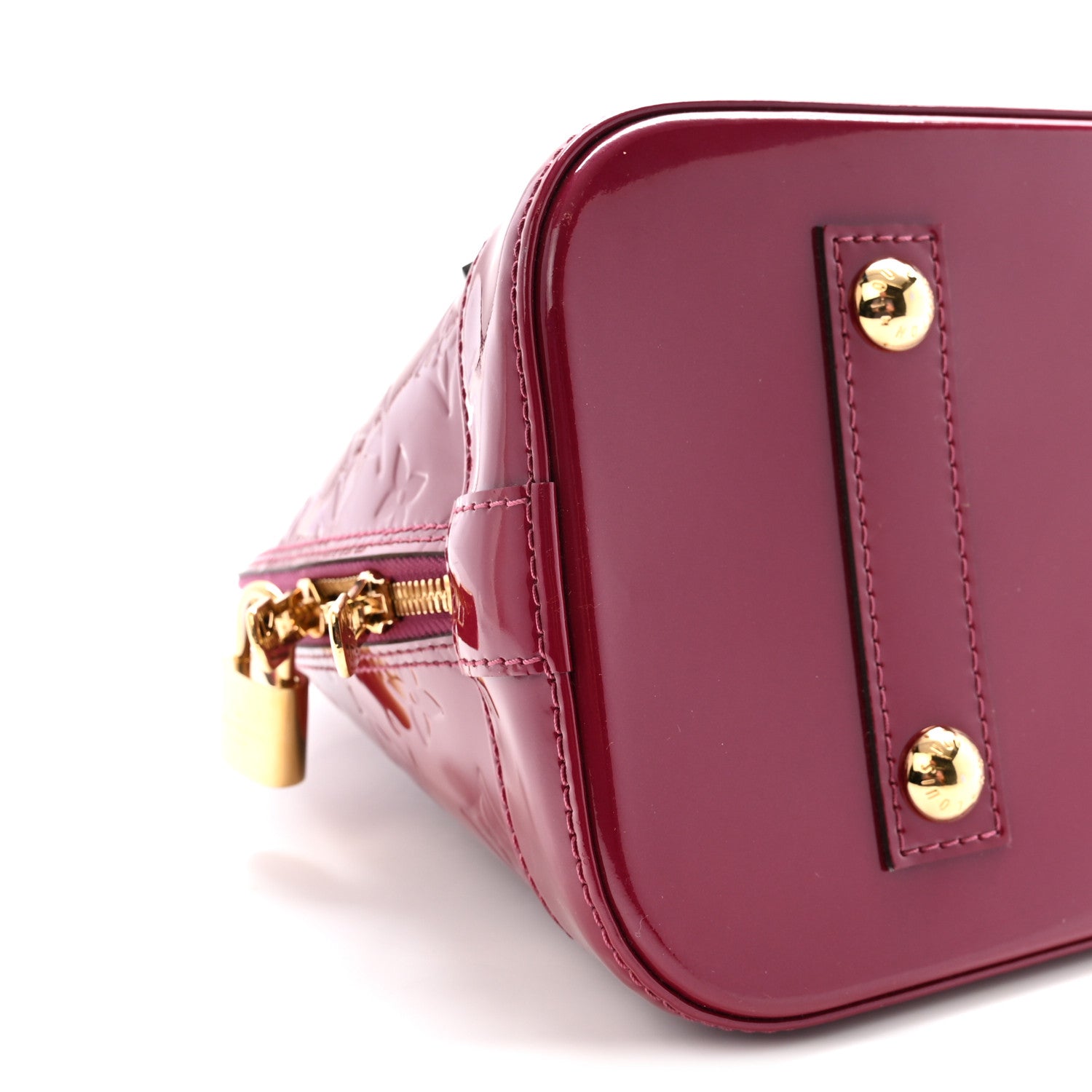 Louis Vuitton Vernis Alma PM Magenta 8 of 9