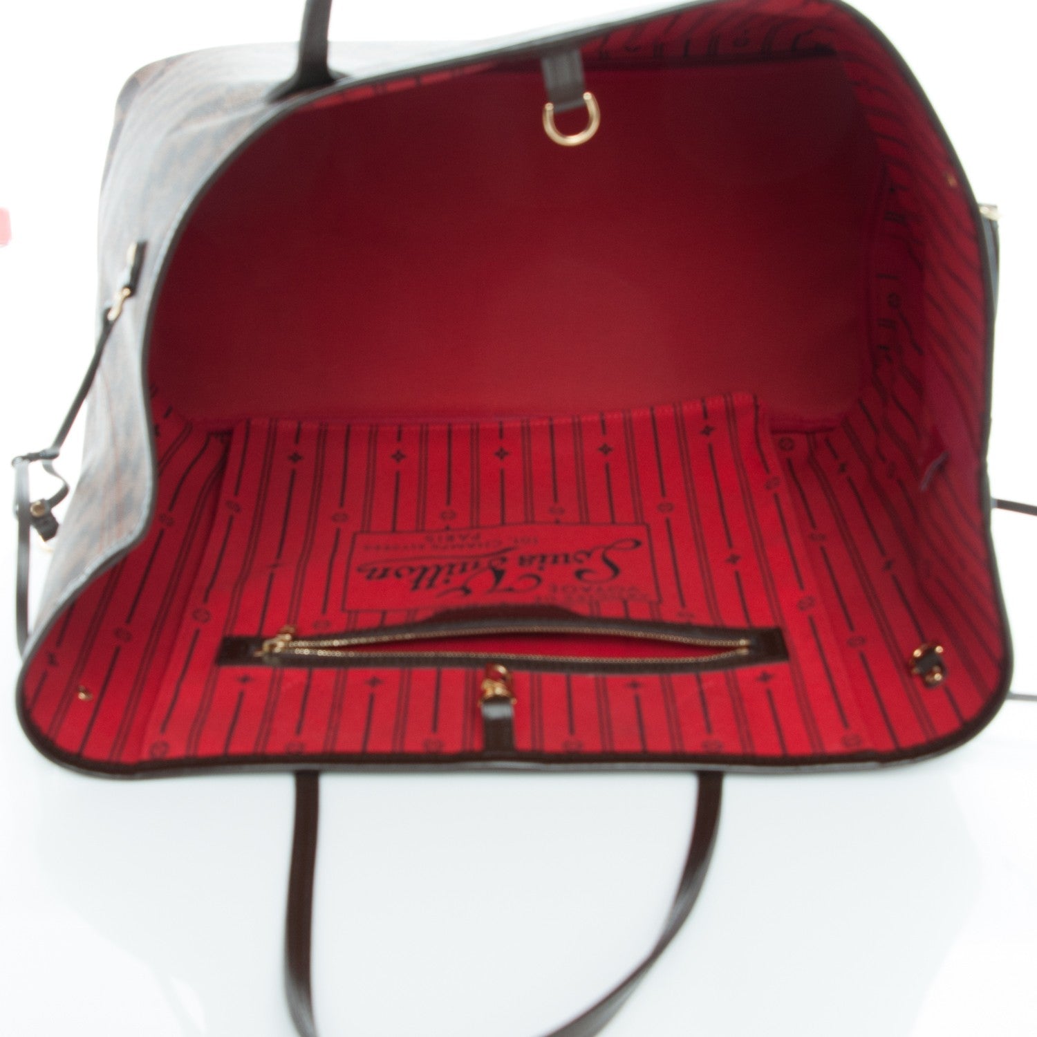 Louis Vuitton Damier Ebene Neverfull GM 6 of 9