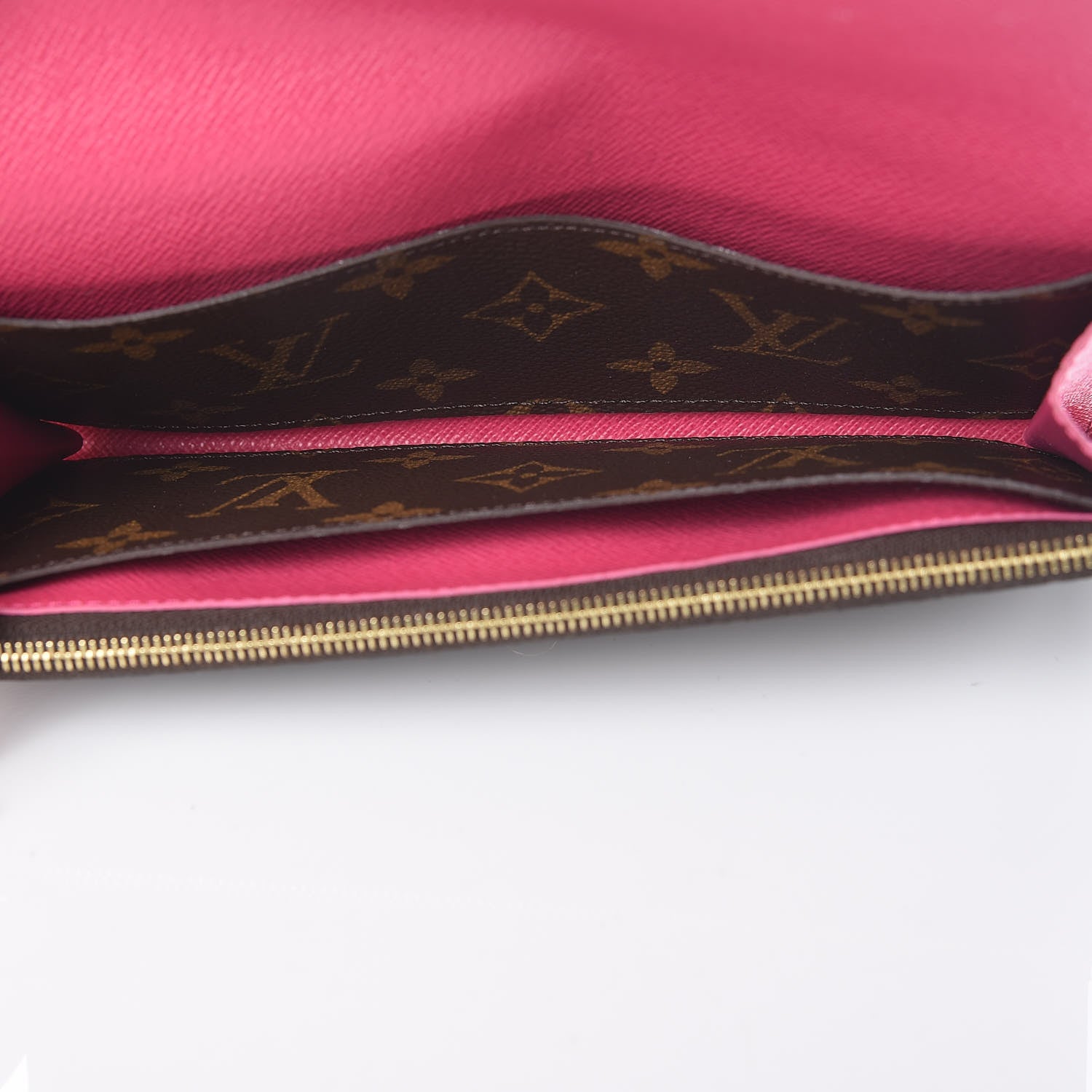 Louis Vuitton Monogram Bloom Flower Emilie Wallet 5 of 7