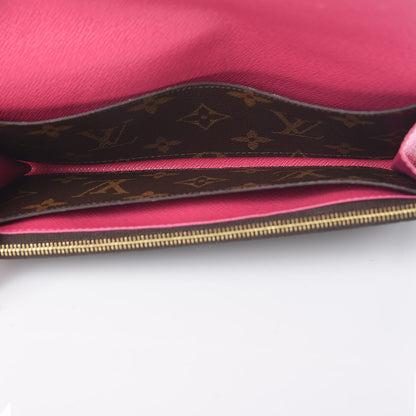 Louis Vuitton Monogram Bloom Flower Emilie Wallet 5 of 7