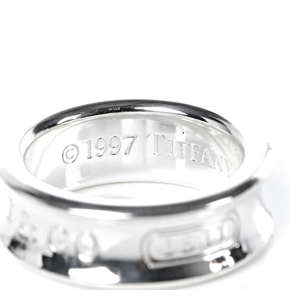 Tiffany Sterling Silver 1837 Ring 50 5.25 4 of 6