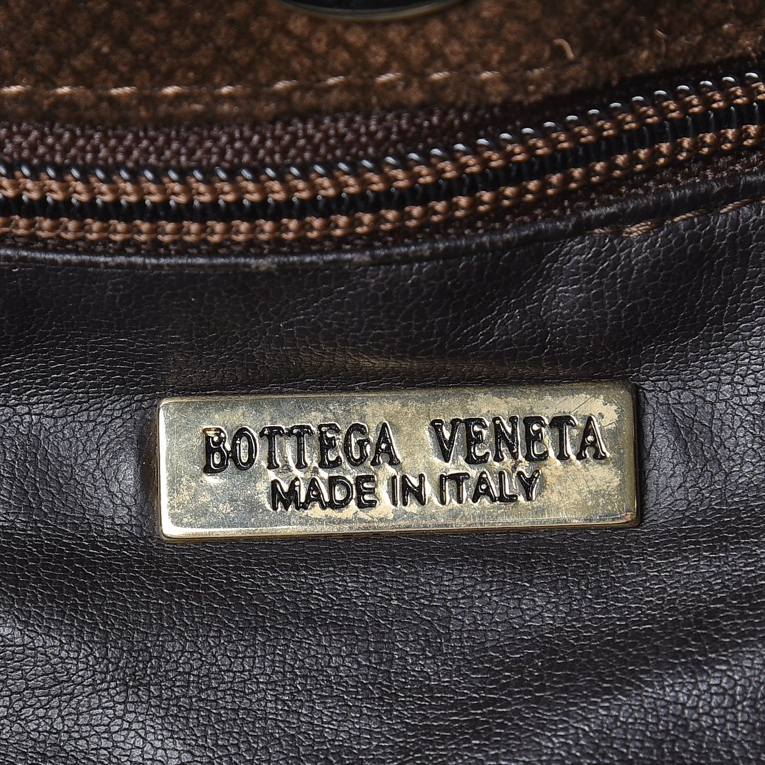 Bottega Veneta Suede Drawstring Shoulder Bag Brown 6 of 12