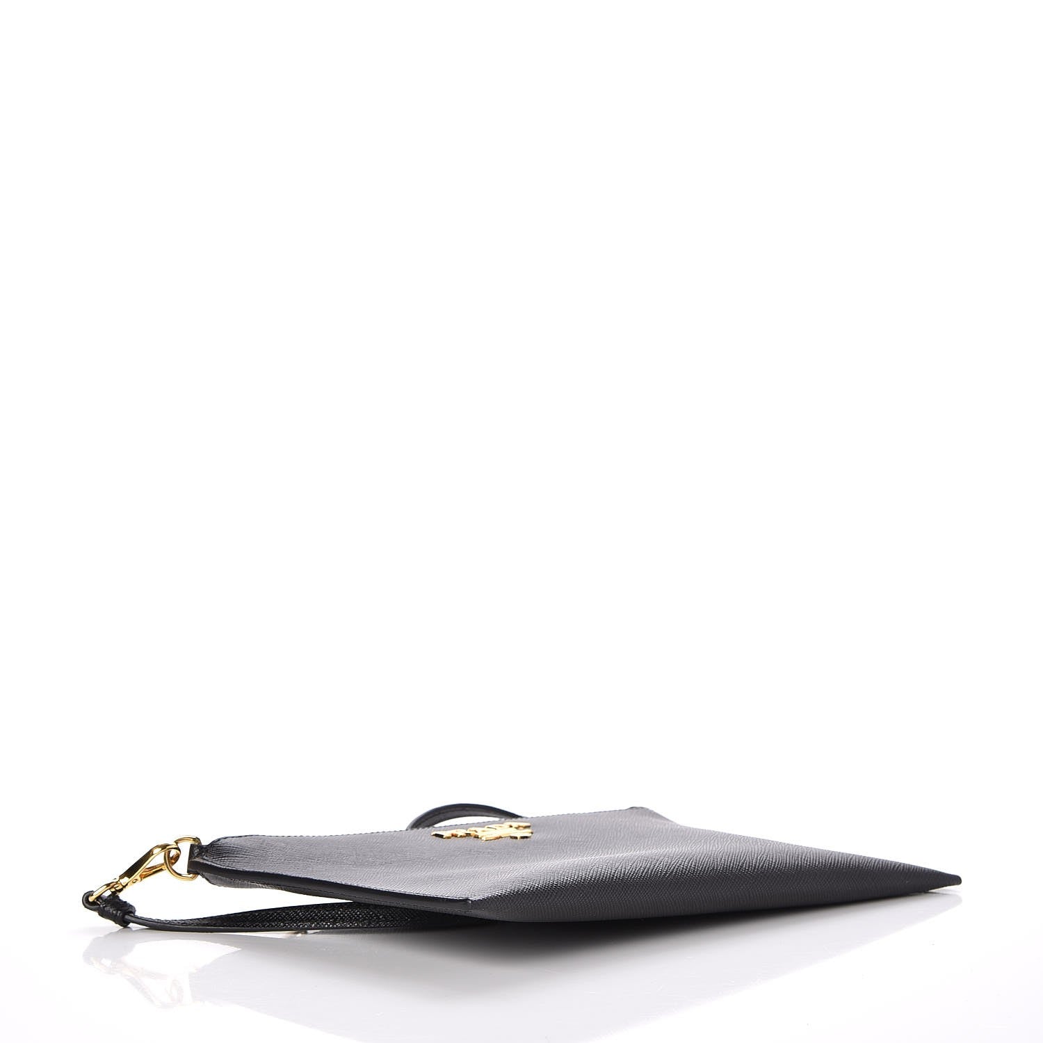 Prada Saffiano Pochette Nero Black 4 of 8