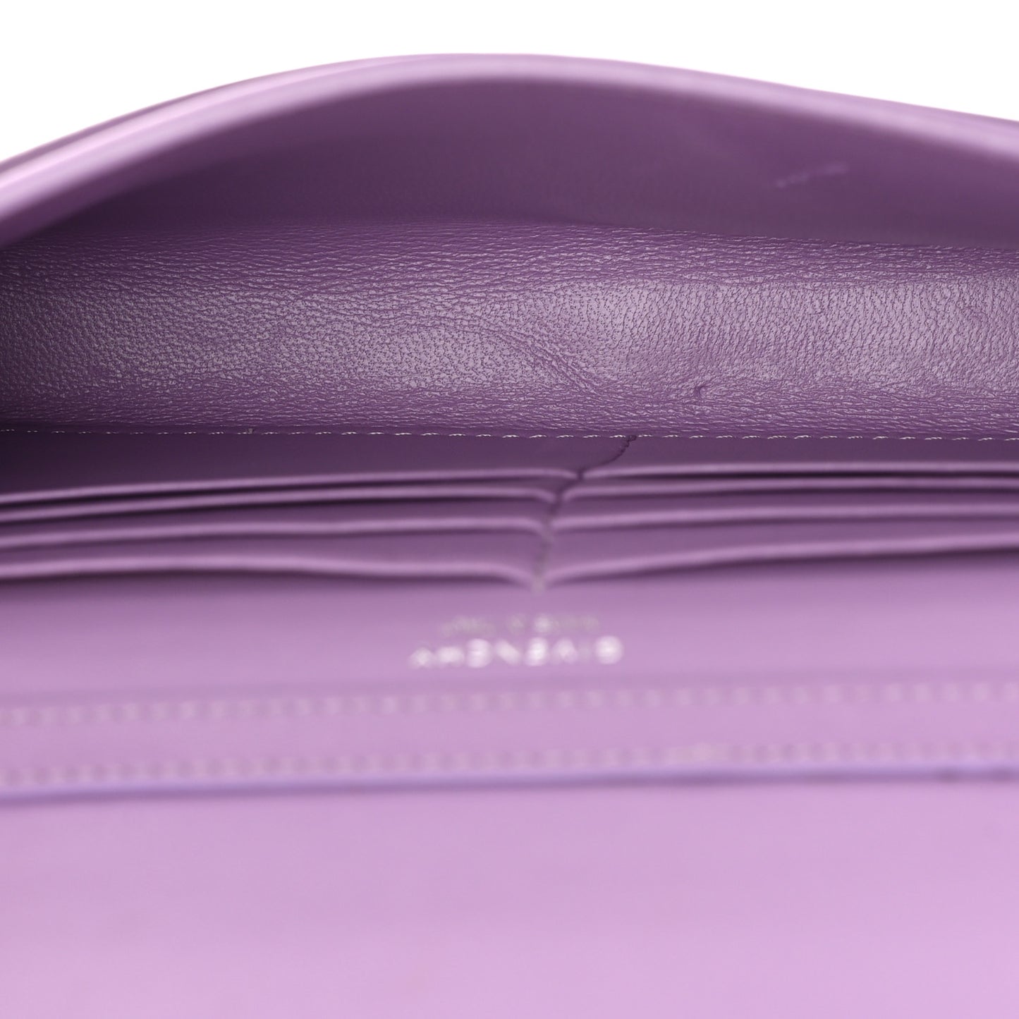 Box Calfskin Gradient Effect 4G Wallet on Chain Mauve
