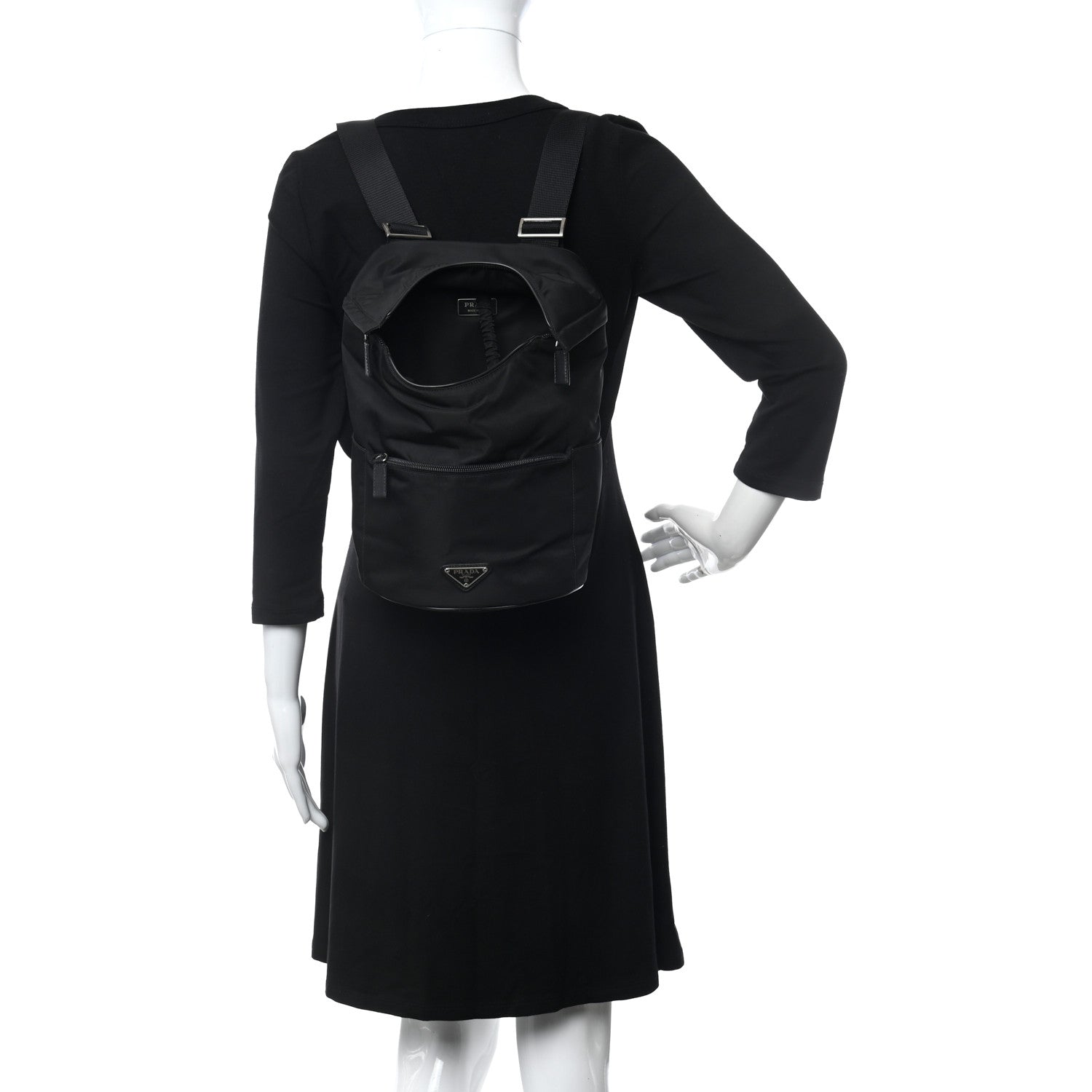 Prada Viaggio Tecnico Pet Carrier Black 2 of 8