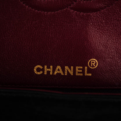 Chanel Lambskin Quilted Medium Double Flap Black 6 of 10