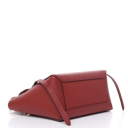 Celine Grained Calfskin Nano Belt Bag Ruby 4 of 9
